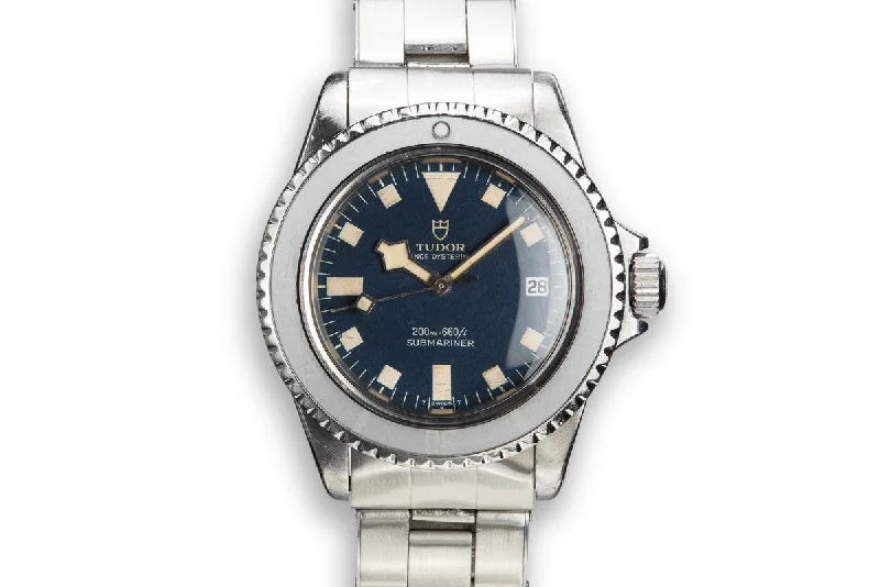 1968 Tudor Submariner "Snowflake" 7021/0. Blue Dial with Ghost Bezel-Rolex Day-Date Platinum Watch