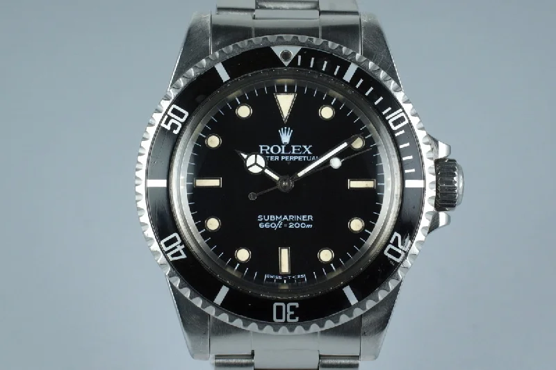 1985 Rolex Submariner 5513 Spider Dial-Rolex GMT-Master II 126710 Watch