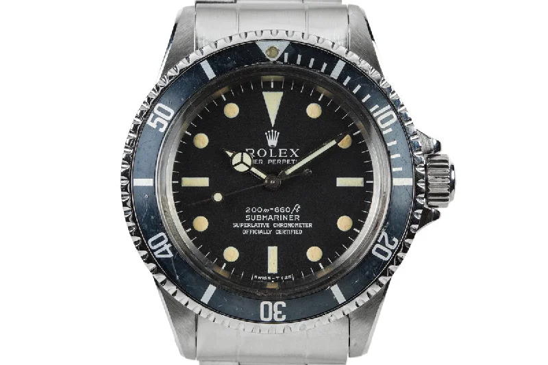 1967 Rolex Submariner 5512 with Meters First Dial-Rolex Datejust 41mm Steel Watch