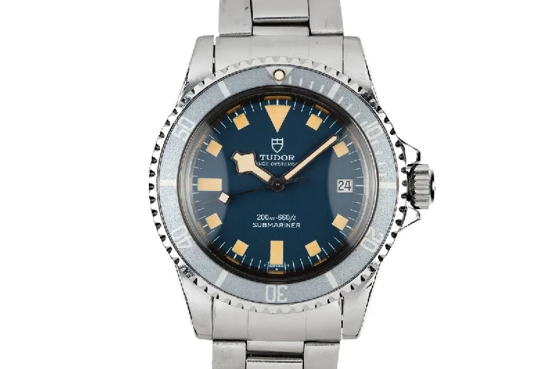 1981 Tudor Snowflake Submariner 94110 Blue Dial-Rolex Yacht-Master 40mm Two-Tone Watch