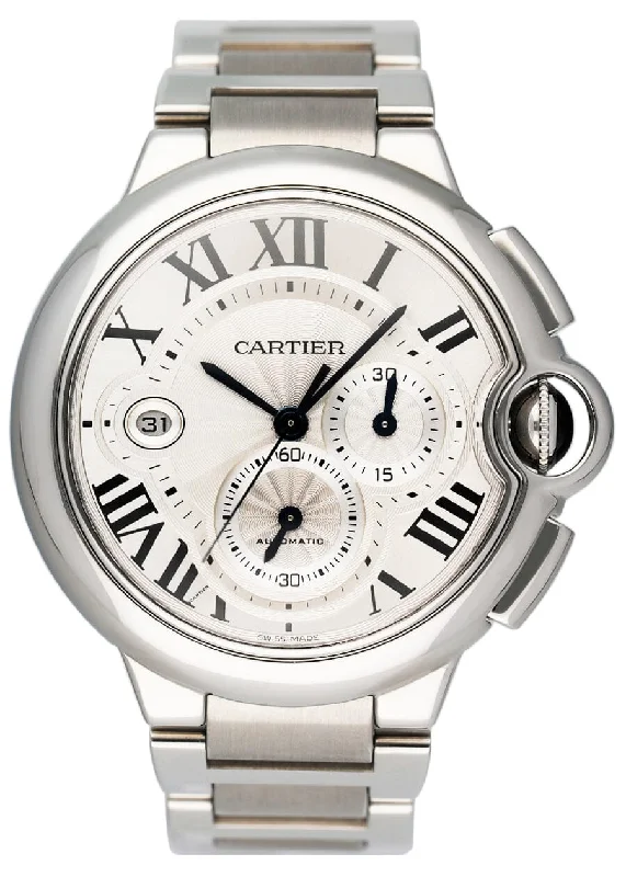 Cartier Ballon Bleu W6920002 Stainless Steel Mens Watch-Cartier Santos de Cartier Watch for Men