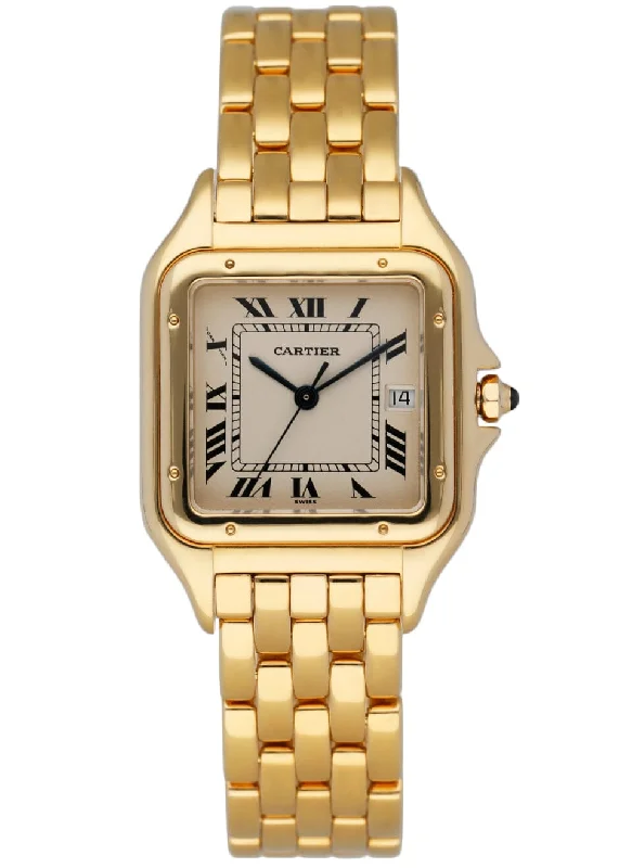 Cartier Panthere W25014B9 18K Yellow Gold Mens Watch-Cartier Love Ring Yellow Gold Diamond