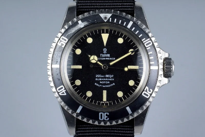 1966 Tudor Submariner 7928-Rolex Submariner Blue Dial Watch