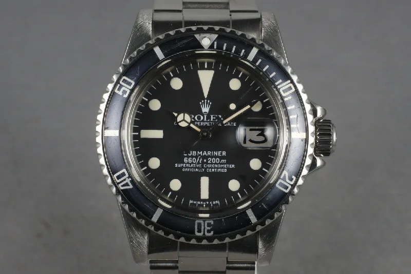 1973 Rolex Submariner 1680-Rolex Submariner Date Watch