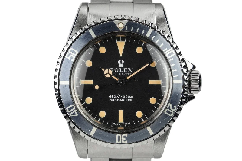 1974 Rolex Submariner 5513 Serif Dial with Box and Papers-Rolex GMT-Master II Batman Watch