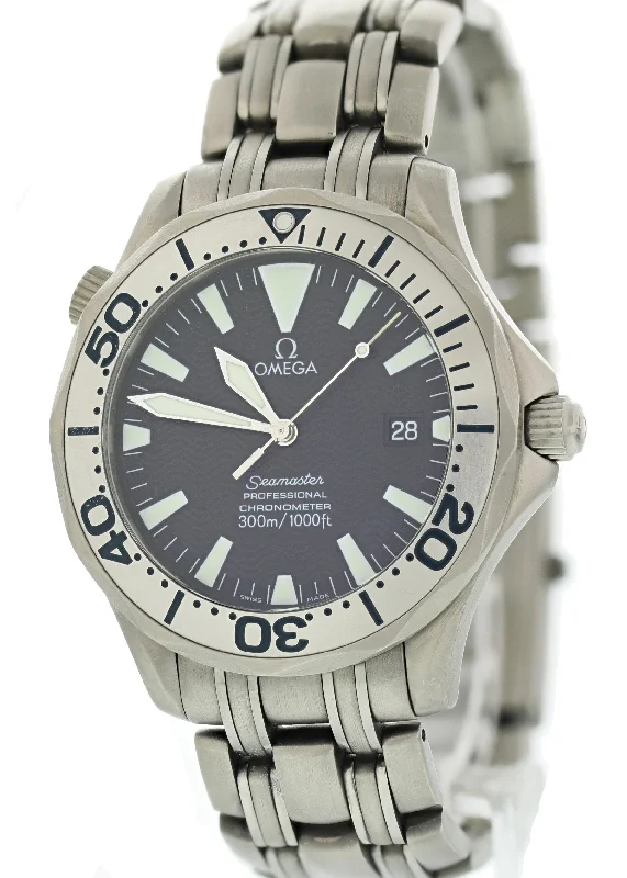 Omega Seamaster Professional 2231.80 Titanium Mens Watch-Omega Speedmaster 57 Co-Axial Watch