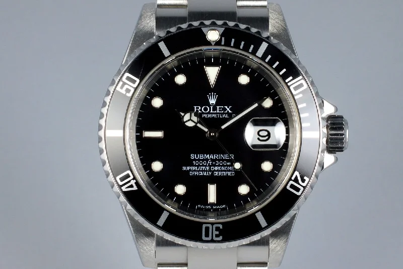 2006 Rolex Submariner 16610-Rolex GMT-Master II 126710BLRO Watch