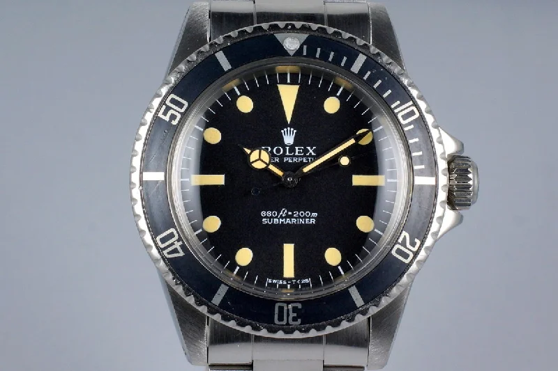 1970 Rolex Submariner 5513 Serif Dial-Rolex Submariner 116618LN Watch