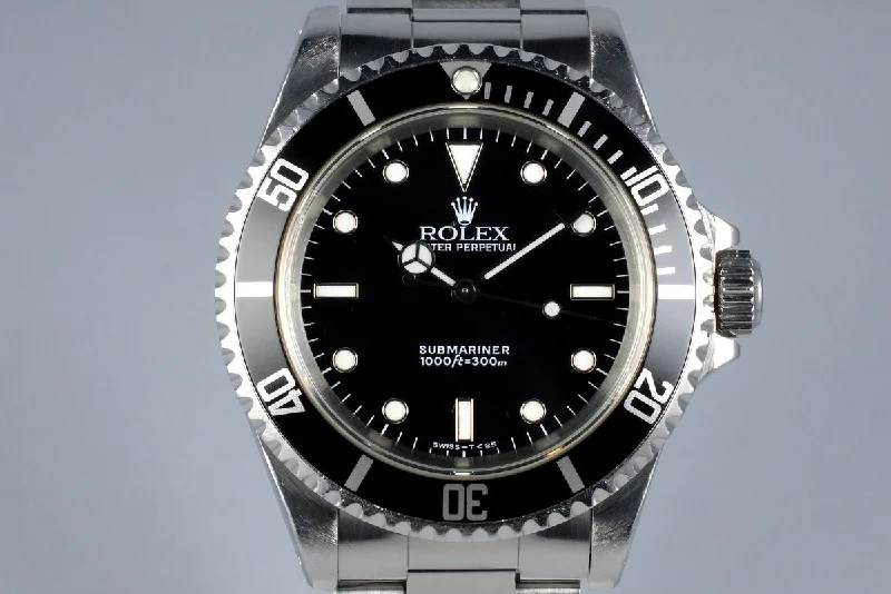 1991 Rolex Submariner 14060-Rolex Day-Date 40mm Diamond Dial Watch