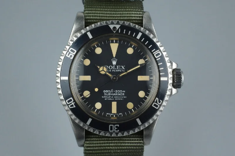 1978 Rolex Submariner 5512 Mark 1 Maxi-Rolex Yacht-Master 40mm Diamond Dial Watch