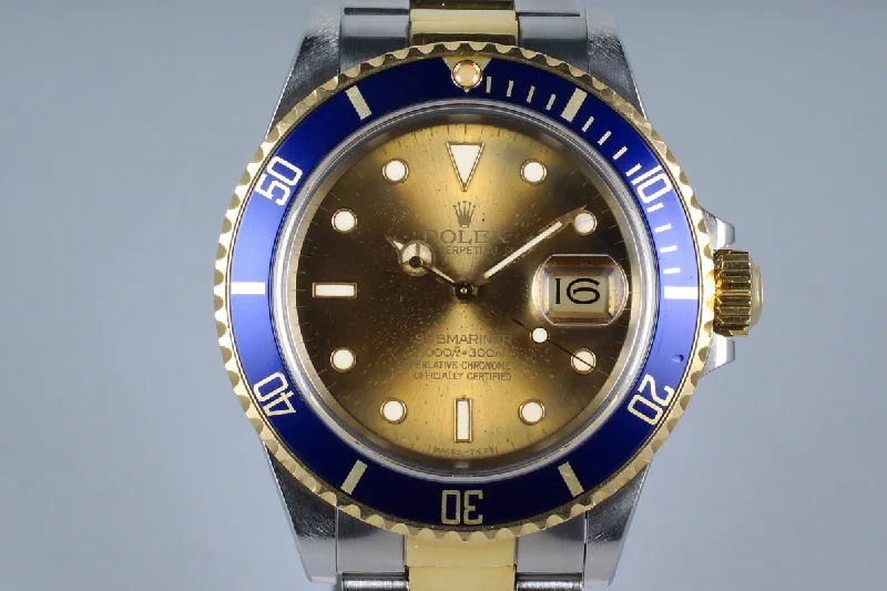 1987 Rolex Two Tone  Submariner 16803 with Tropical Dial-Rolex Explorer II 216570 Watch