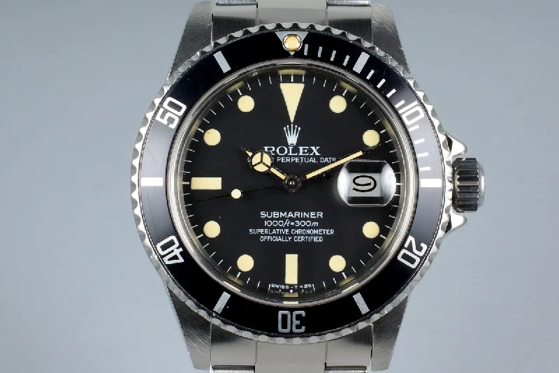 1981 Rolex Submariner 16800 with RSC Papers-Rolex Day-Date President Watch