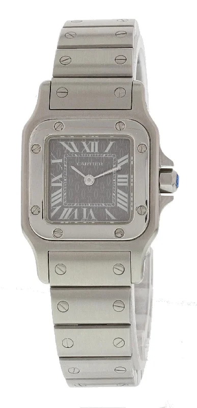 Cartier Santos Stainless Steel 1565 Ladies Watch-Cartier Men's Santos 100 Watch