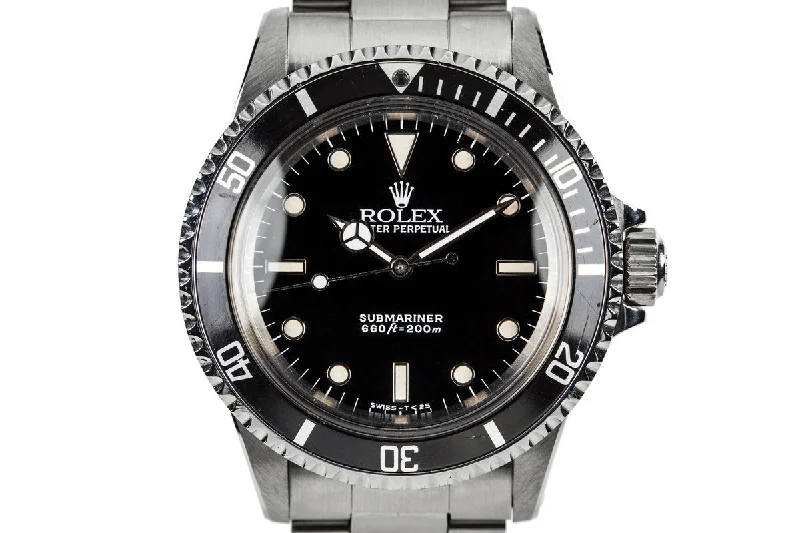 1988 Rolex Submariner 5513 with Box and Papers-Rolex Explorer 39mm Black Dial Watch