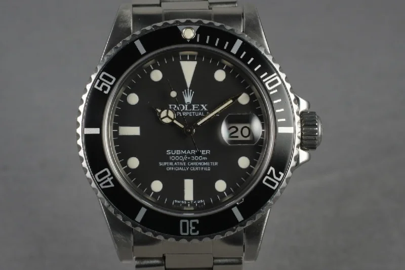 1982 Rolex Submariner 16800 Matte Dial-Rolex Submariner 116613LN Watch