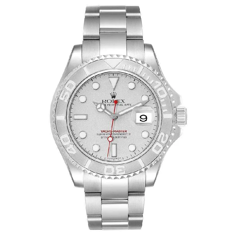 Rolex Yachtmaster 40mm - Ref: ROL-50011 - Silver Dial, Stainless Steel Oyster Bracelet Men's Watch-Rolex Explorer 42mm Watch