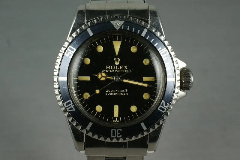 Rolex Submariner  5513 PCG with Underline _ Dial-Rolex Yacht-Master 40mm Diamond Dial Watch