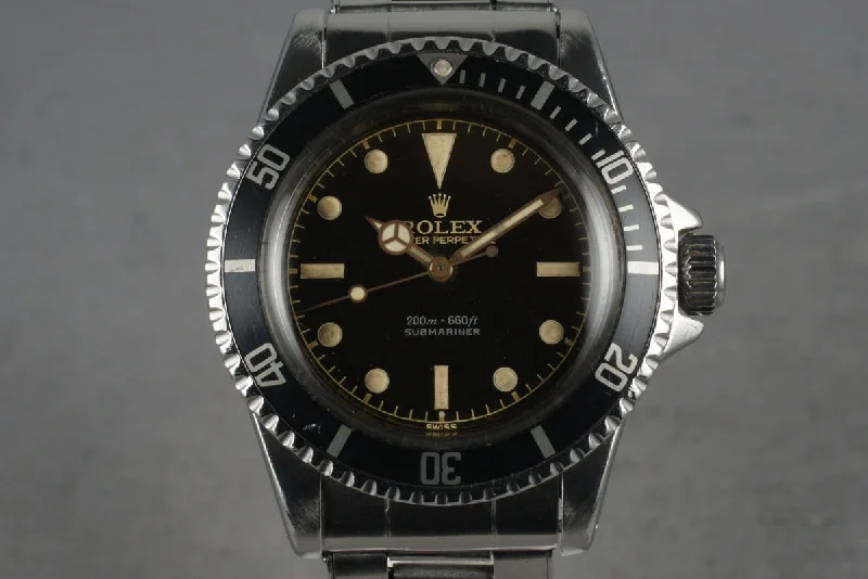 1962 Rolex Submariner 5512 PCG with Gilt Glossy Chapter Ring Dial-Rolex Explorer 42mm Polar Dial Watch