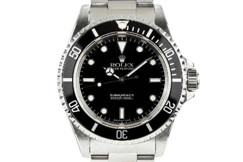 1996 Rolex Submariner 14060-Rolex Submariner 116610LV Hulk Watch