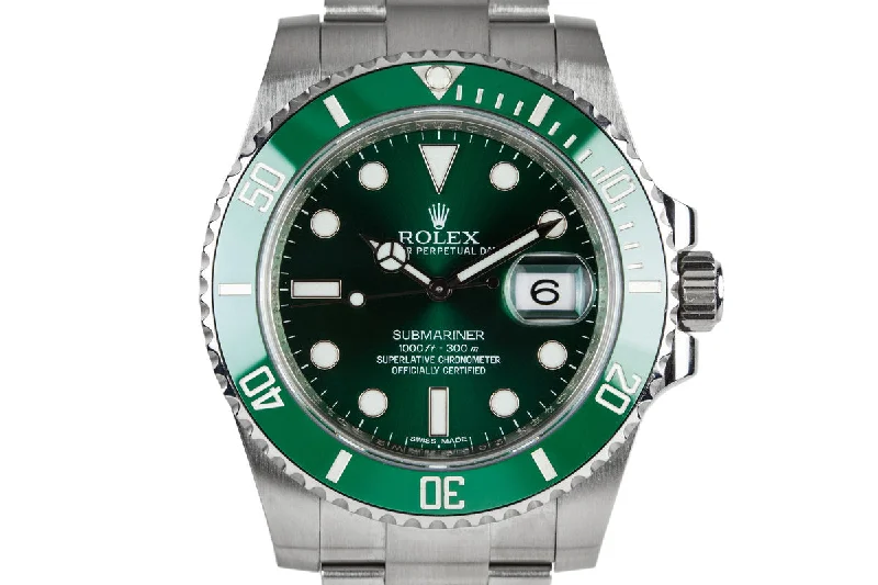 2014 Rolex Submariner "Hulk" 116610LV with Box and Papers-Rolex Explorer 2 Watch