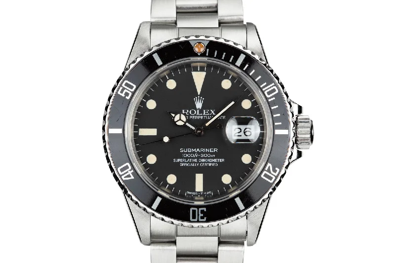 1981 Rolex Submariner 16800 Matte Dial-Rolex GMT-Master II 126710BLNR Watch