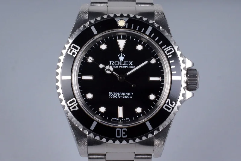 1995 Rolex Submariner 14060 with Box an Papers-Rolex Submariner 16610 Black Dial Watch