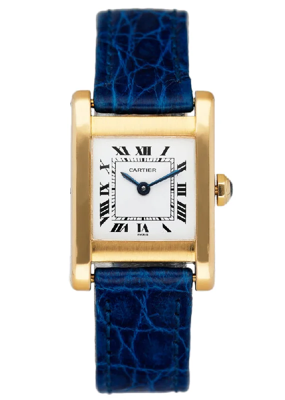 Cartier Tank Paris 18K Yellow Gold Ladies Watch-Cartier Juste un Clou Ring 18k Yellow Gold