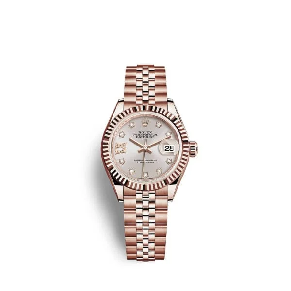 Rolex Lady Datejust 28mm - Ref: 279175-0006 - Sundust Dial, 18K Rose Gold Jubilee Bracelet Women's Watch-Rolex Cosmograph Daytona 116500LN Black Dial Watch