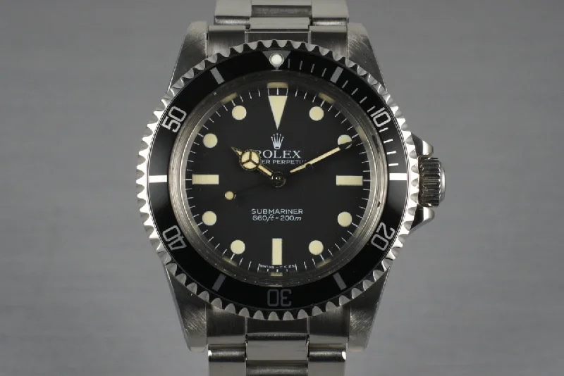 1984 Rolex Submariner 5513 Maxi Dial-Rolex GMT-Master II Green Dial Watch