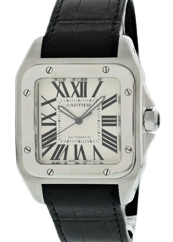 Cartier Santos 100 XL 3774 Mens Watch-Cartier Santos de Cartier Small Watch