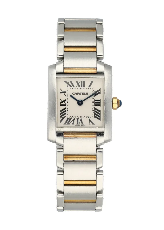 Cartier Tank Francaise 2384 Ladies Watch-Cartier Ballon Bleu Watch 36mm Steel