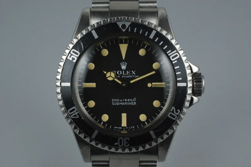 1968 Rolex Submariner Ref: 5513 Meters First Dial-Rolex GMT-Master II 126710BLRO Pepsi Watch