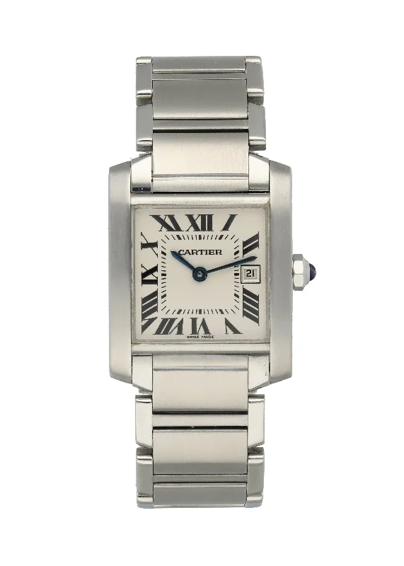 Cartier Tank Francaise 2465 Ladies Watch-Cartier Love Bangle Diamond Edition