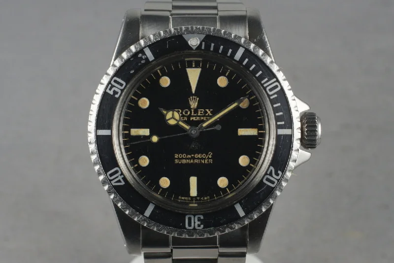 1964 Rolex Submariner Ref: 5513 PCG with Glossy Gilt Dial & Service Papers-Rolex Daytona 116509 Watch