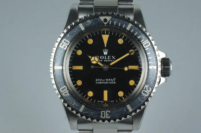 1969 Rolex Submariner 5513 Meters First-Rolex GMT-Master II Root Beer Watch