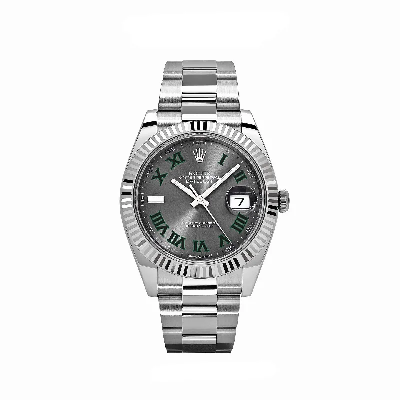 Rolex Datejust 126334 'Wimbledon' Stainless Steel Slate Dial Oyster (2024)-Rolex Cosmograph Daytona 116520 Black Dial Watch