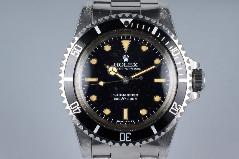 1984 Rolex Submariner 5513 Spider Dial-Rolex Day-Date 36mm Yellow Gold Watch