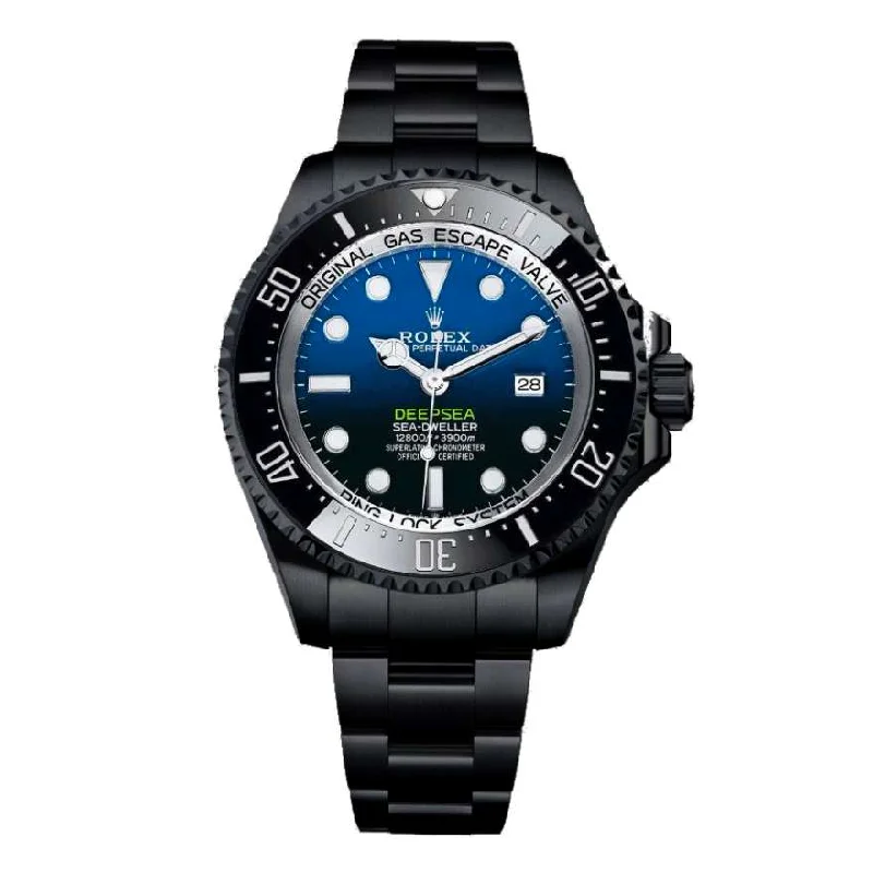 Rolex Deepsea / Sea Dweller 44mm - Ref: 126660-0002 - Blue Dial & Ceramic Bezel, Black PVD Stainless Steel Oyster Bracelet Watch-Rolex Submariner 126610LN Watch