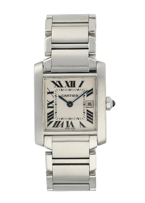 Cartier Tank Francaise 2465 Ladies Midsize Watch Box Papers-Cartier Ballon Bleu 42mm Watch for Men