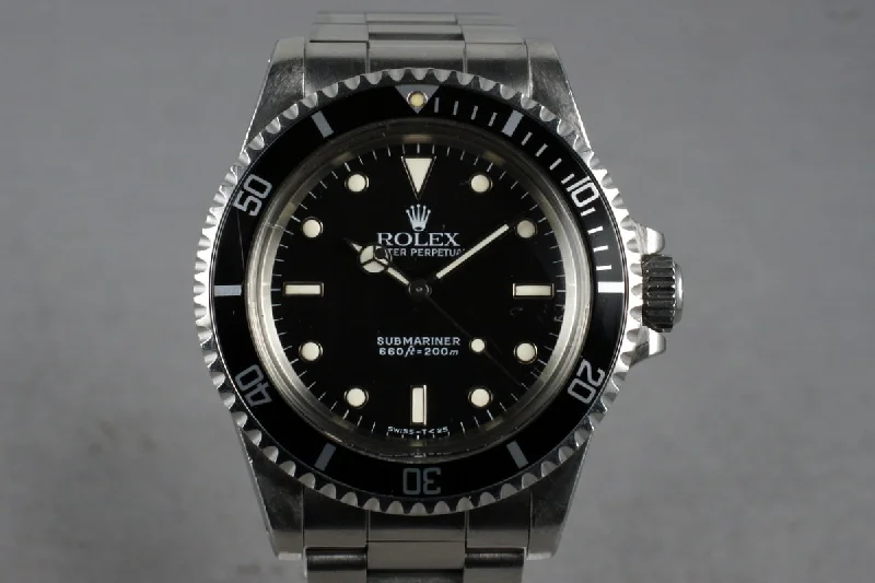 1988 Rolex Submariner 5513-Rolex Milgauss 116400GV Watch