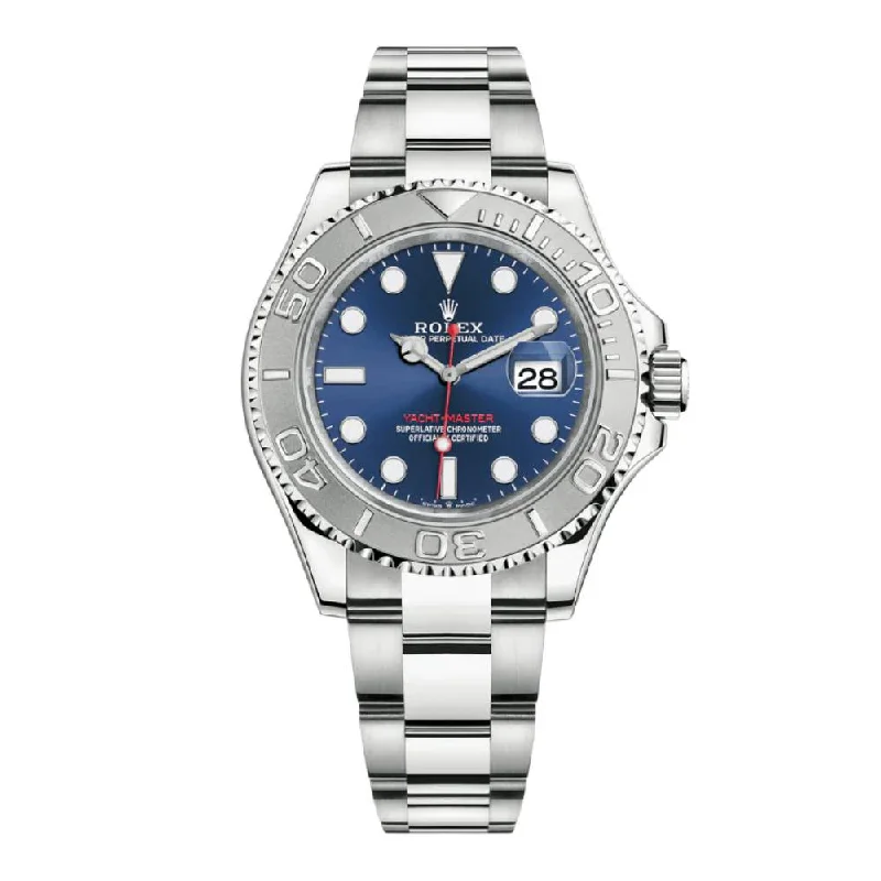 Rolex Yachtmaster 40mm - Ref: 116622BLS - Platinum Blue Dial, Stainless Steel Oyster Bracelet Men's Watch-Rolex Submariner 16610LV Watch