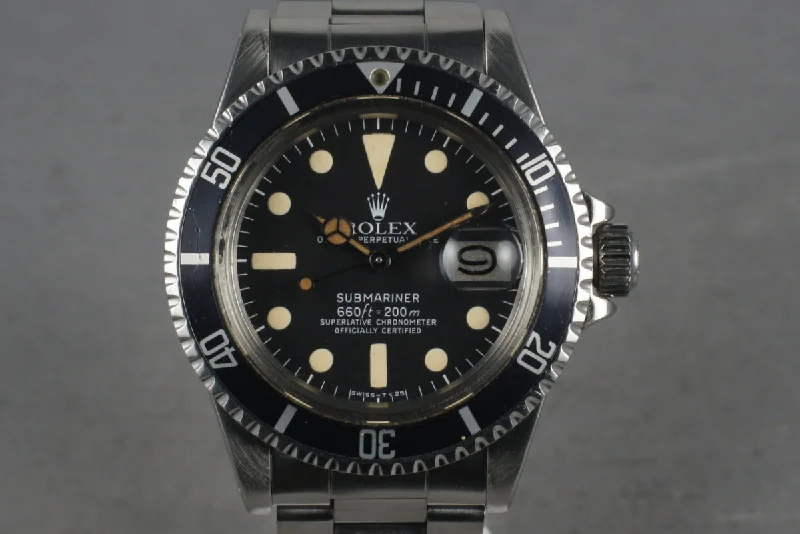 1979 Rolex Submariner 1680-Rolex Submariner 116619LB Blue Dial Watch