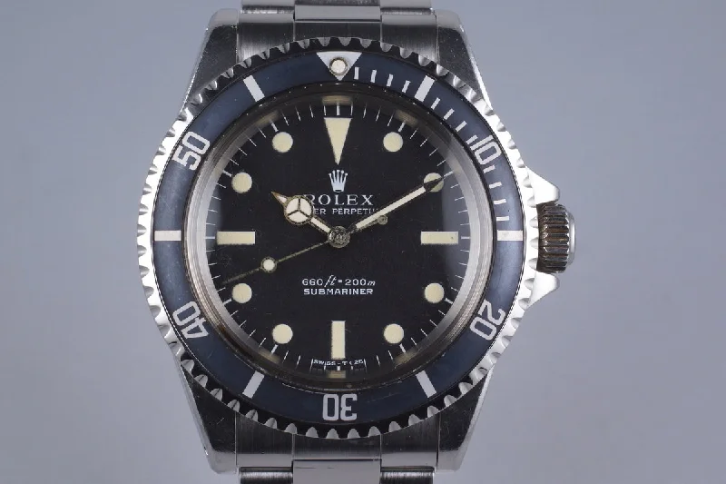 1968 Rolex Submariner 5513 Serif Dial-Rolex GMT-Master II 126711CHNR Watch