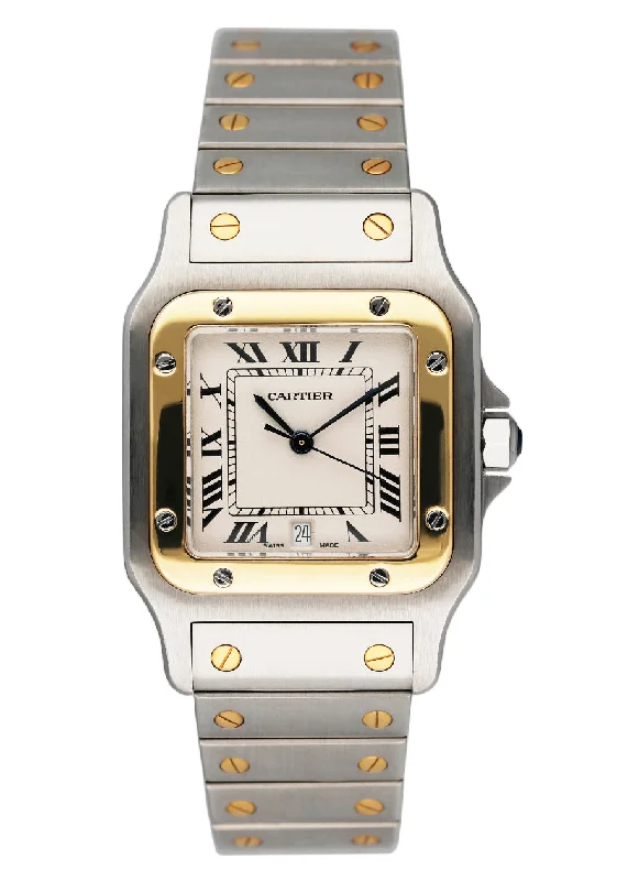 Cartier Santos Galbee 187901 Two Tone Watch-Cartier Ronde de Cartier Watch