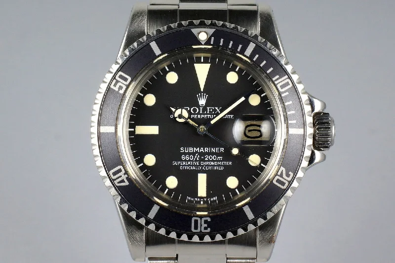 1978 Rolex Submariner 1680 with Box and Papers-Rolex Submariner 116610LN Black Dial Watch