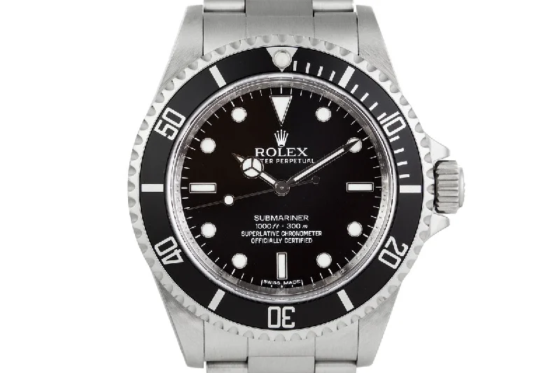 2010 Rolex Submariner 14060m with Box and Papers-Rolex Submariner Black Dial Watch