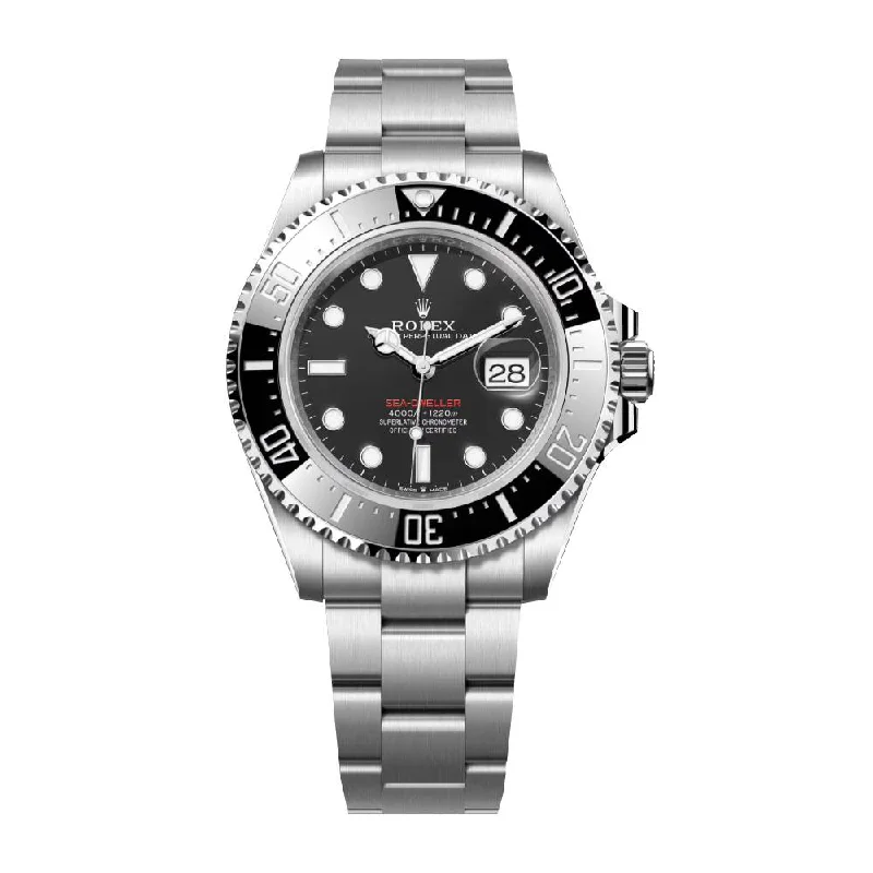 Rolex Sea Dweller 43mm - Ref: 126600-0001 - Black Dial, Stainless Steel Oyster Bracelet Watch-Rolex Datejust 41mm Jubilee Bracelet Watch