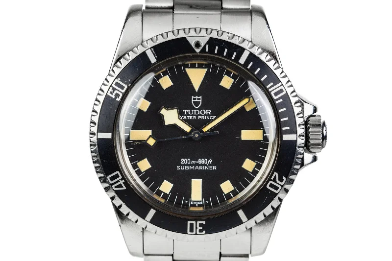 1984 Tudor Submariner 94010 Black Snowflake Dial-Rolex Cosmograph Daytona 116500LN Black Dial Watch