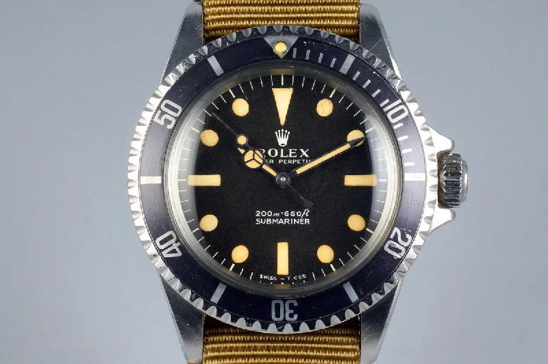 1967 Rolex Submariner 5513 Meters First-Rolex Datejust 116200 Watch