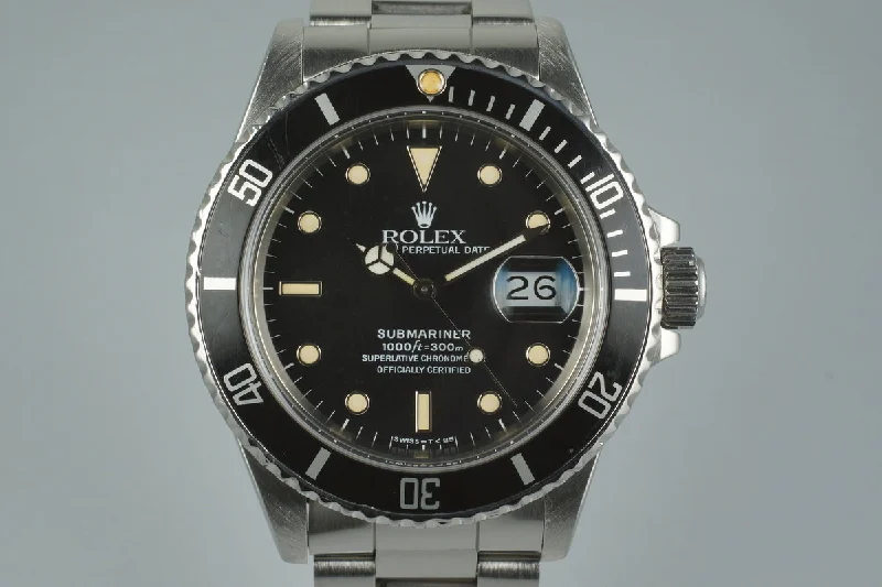 1988 Rolex Submariner 168000 with Box and Papers-Rolex GMT-Master II Green Dial Watch